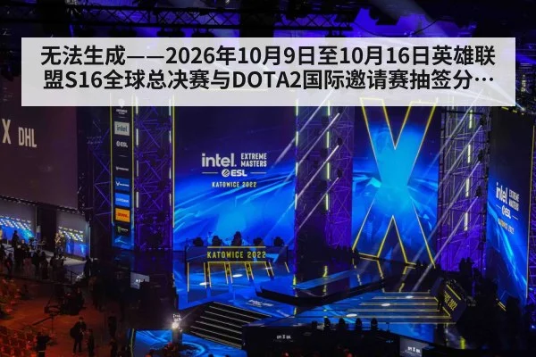 无法生成——2026年10月9日至10月16日英雄联盟S16全球总决赛与DOTA2国际邀请赛抽签分组、赛果及教练组BP数据均无可核验公开来源(请求编号2-电竞,并发槽位2)
